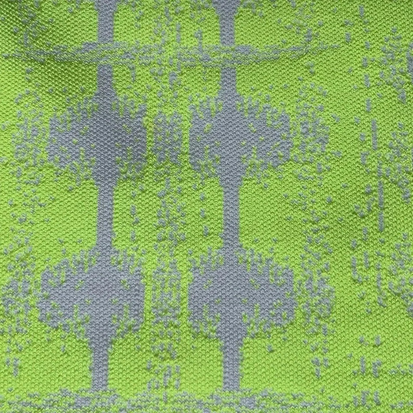 BCBG MAXAZRIA - Simone Ikat Power Skirt (Neon Yellow Combo) size small NWOT - Picture 8 of 12